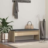  Haldna klop z blazino Sonoma hrast 103 x 38 x 40 cm, (5000155659) | Shoptok.si