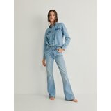 Reserved kavbojke bootcut - modra Cene