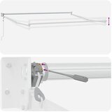 Nadstrešnica Šareni 350 x 250 cm Poliester i metal | shoptok.hr