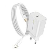 Oem Mayaxess, Omrežni polnilnik za Galaxy Z Flip 6 20W + 1m USB-C kabel, Bela, (5000275921) Cene