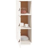  Visoka komoda bijela 34 x 40 x 108 5 cm od masivne borovine | shoptok.hr