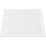  Vrata za ormarić rešetkasta 4 kom bijela 69 x 59,4 cm borovina | shoptok.hr
