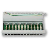 LAN-TEC PP-026 12P / C5E / S - 12 priključaka, C5E, oklopljeni Cijene