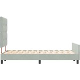  Tamnosivi Baršunasti Krevet Okvir 120x200 cm | shoptok.hr