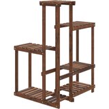  Stalak za cvijeće 62,5 x 61,5 x 101,5 cm od masivne jelovine | shoptok.hr