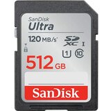 Sandisk Ultra 512GB SDXC spominska kartica 150MB/s - SDSDUNC-512G-GN6IN | Shoptok.si