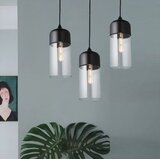Toolight staklena stropna svjetiljka zenit b black | shoptok.hr