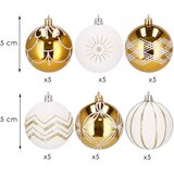  Set Kuglica za Božićno Drvce 5 cm, 30 komada | shoptok.hr