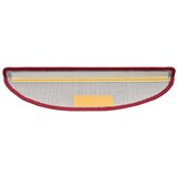  Otirači za stepenice 10 kom 65x24x4 cm bordo | shoptok.hr