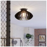 Eglo 900999 - stropna svetiljka cossano 1xE27/40W/230V prečnik 38 cm crna | Eponuda.com