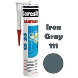 Ceresit Sanitarni silikon CS 25 (280 ml, Iron gray) Cene