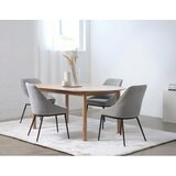 Unique Furniture Proširiv blagovaonski stol s pločom stola u dekoru hrasta u prirodnoj boji 100x190 cm Gallina – | shoptok.hr