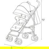 Momi kišobran kolica za bebe akira dark grey, 6m+ | ePonuda.com