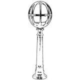 Opviq Vanjska lampa BSU-68080-BSY-M6-BOP, 100 cm, Podna, IP65, E27, 60W, Crna | Eponuda.ba