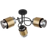 Globo 15560-3D - Plafonski luster MILLEY 3xE27/40W/230V crna/mesing | Eponuda.com