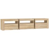 TV ormarić s LED svjetlima boja hrasta sonome 180 x 35 x 40 cm | Eponuda.ba