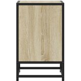  Noćni ormarić Sonoma hrast 40x31x50cm Konstruirano drvo i metal | Eponuda.ba