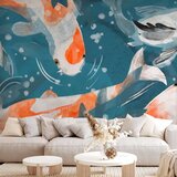  Foto tapeta - Koi Fishes - Second Variant 150x105 Standard | shoptok.hr
