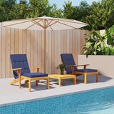  Jastučić za van 2 pcs Mornarsko plava 180 x 55 x 7 cm Tkanina | shoptok.hr