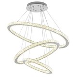  led luster na sajli sa prigušivačem LED/210W/230V 3000-6500K srebrna + daljinski upravljač | Eponuda.com