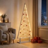  Metalno božićno drvce sa stalkom KUOPIO 125 cm Čelik Bijela - Bijela 125 cm | shoptok.hr