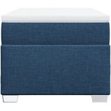 Krevet s oprugama i madracem plavi 90 x 190 cm od tkanine | Eponuda.com