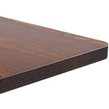 vidaXL Bistro stol tamnosmeđi 50 x 50 cm MDF | shoptok.hr