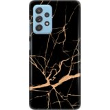  Torbica silikonska print za samsung A525F/A526B/A528B galaxy A52 4G/A52 5G/A52s 5G all black Cene