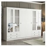 Hanah home Kale Mebran 4020 Ormar, 225x190x52cm, Bijeli | Eponuda.ba