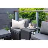 Venture Home Quad vrtni lounge set, crni Slike