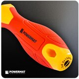 Powermat IZOLIRANI SET ODVIJAČA ZA ELEKTRIČARE 1000V, 7-DIJELNI (KUTIJICA) PM-ZW-7ZI | shoptok.hr