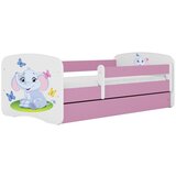 HAPPYKIDS OTROKA POSTELJA DREAMY SLONEK (VE BARV IN DIMENZIJ)-Roza-80x160 | Shoptok.si