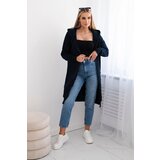 Kesi Women's Long Insulated Hooded Sweatshirt - Dark Blue | shoptok.hr