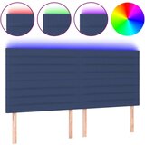  Uzglavlje plavo 180x5x118/128 cm od tkanine | shoptok.hr