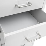  Mobilni ormarić za spise sivi 28 x 41 x 109 cm metalni | Eponuda.ba