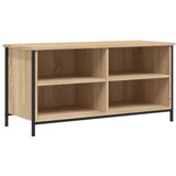 TV ormarić boja hrasta 100 x 40 x 50 cm od konstruiranog drva | shoptok.hr