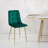 Tomasucci Zeleni žametni jedilni stoli v kompletu 2 ks Faffy – | Shoptok.si