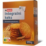 Maxi Integr.keks ovsene pahuljice 210g | ePonuda.com