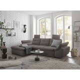 CARRYHOME KOTNA SEDEŽNA GARNITURA, mikrovelur sivorjava | Shoptok.si