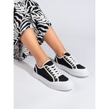 Shelvt Comfortable women's sneakers black | shoptok.hr