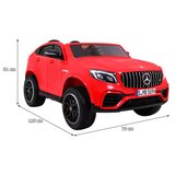  Licencirani auto na akumulator Mercedes GLC 63S - dvosjed - crveni | shoptok.hr