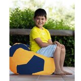 Atelier Del Sofa Football Kids Pouf - Yellow, Dark Blue vrtna sedežna vreča, (20803292) Cene