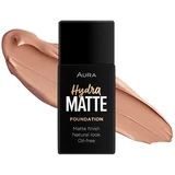 hydra matte tečni puder 014 caramel dream