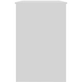  Radni stol visoki sjaj bijeli 100x50x76 cm konstruirano drvo | shoptok.hr