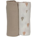 Bubaba by FreeON tetra pelena muslin 2/1 70x70 cm bež i baloni Cijene