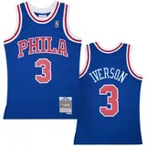 Allen Iverson 3 Philadelphia 76ers 1996-97 Mitchell & Ness Alternate Swingman dres