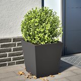 vidaXL Vrtna sadilica crne 40x40x40 cm čelična Cijene