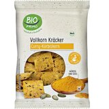 BIO polnozrnati krekerji s curryjem in bučnimi semeni - 175 g | Shoptok.si