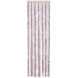  Zastor protiv muha srebrnosivi i ružičasti 56x200 cm šenil | Eponuda.com
