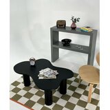 Hanah home Club sto Bloom, 110x40x70 cm, crni | Eponuda.ba